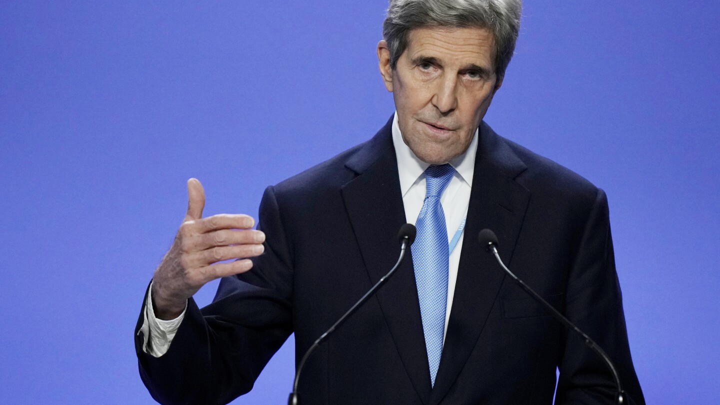 Climate envoy John Kerry in Beijing talks as US seeks to raise China relations from historic low | AP News