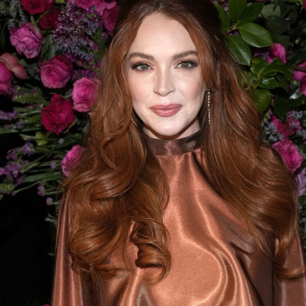 Lindsay Lohan gives birth to her first child, a boy | AP News