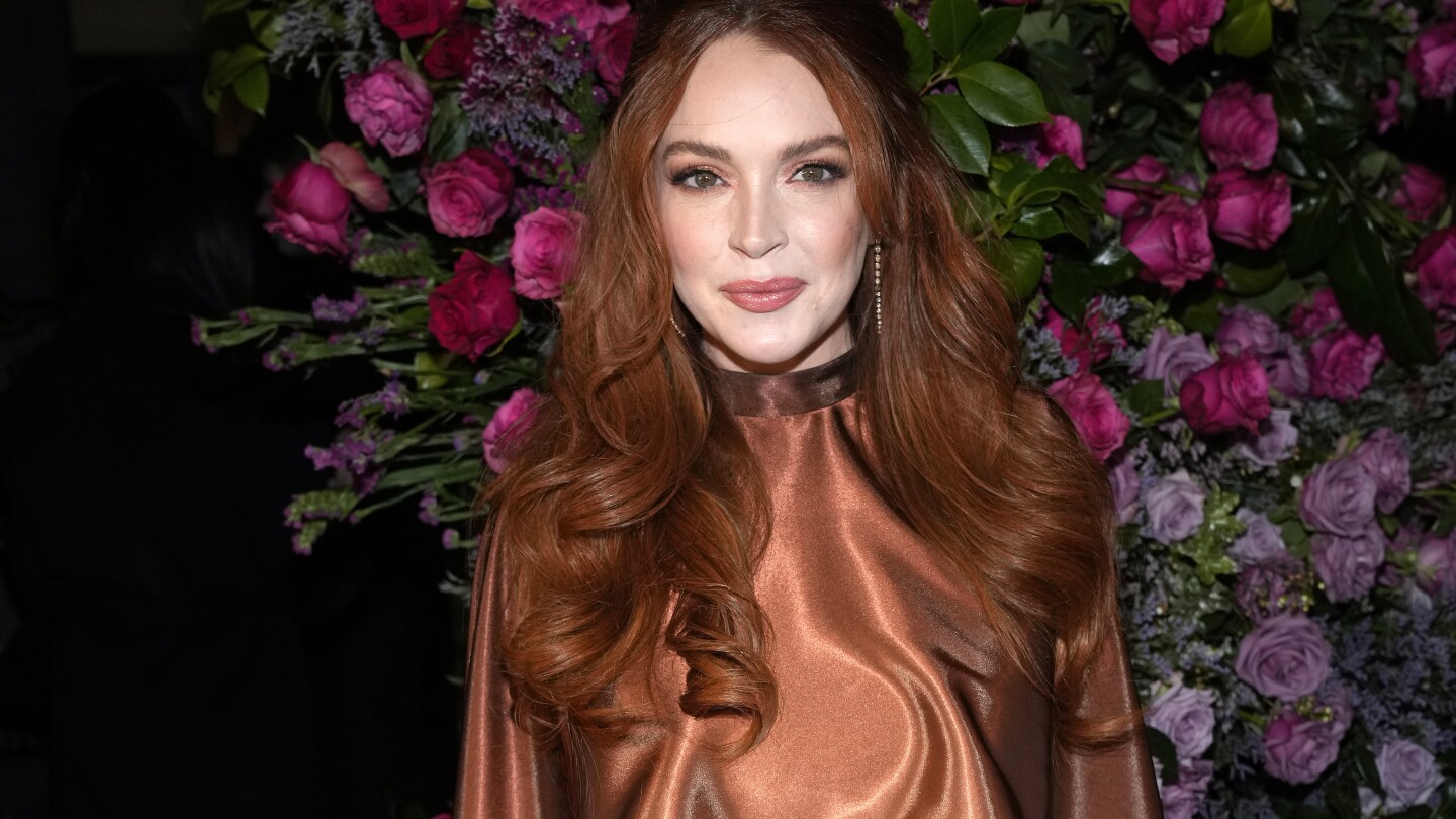Lindsay Lohan gives birth to her first child, a boy | AP News