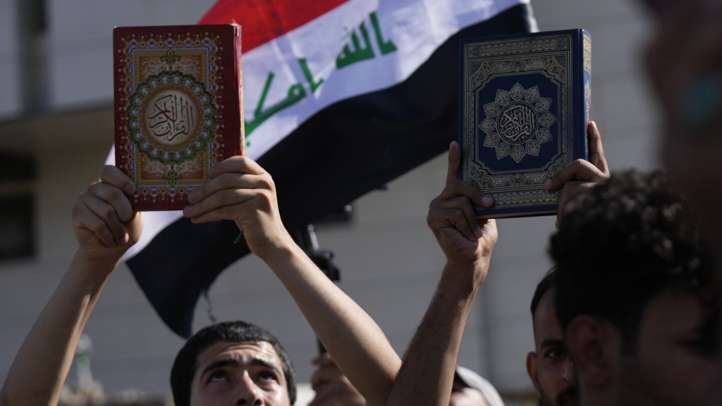Protesters in Iraq storm Swedish Embassy in Baghdad amid continuing anger over Quran burning | AP News