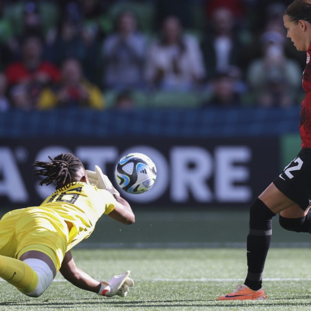 Canada held to a 0-0 draw by Nigeria in Women’s World Cup after a rare Sinclair miss | AP News