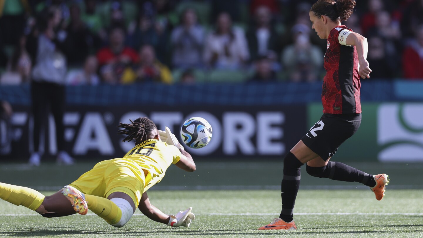 Canada held to a 0-0 draw by Nigeria in Women’s World Cup after a rare Sinclair miss | AP News