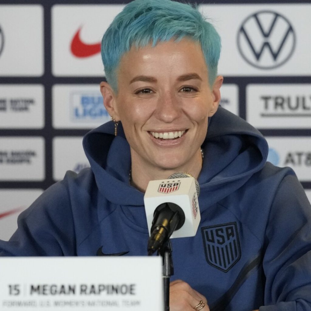 Rapinoe’s farewell begins with the U.S. team’s opening Women’s World Cup match against Vietnam | AP News