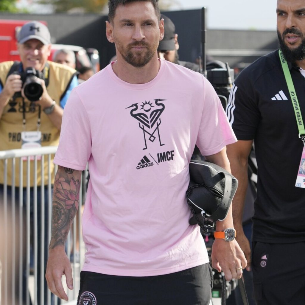 Lionel Messi set to make his Inter Miami debut in Leagues Cup opener against Cruz Azul | AP News