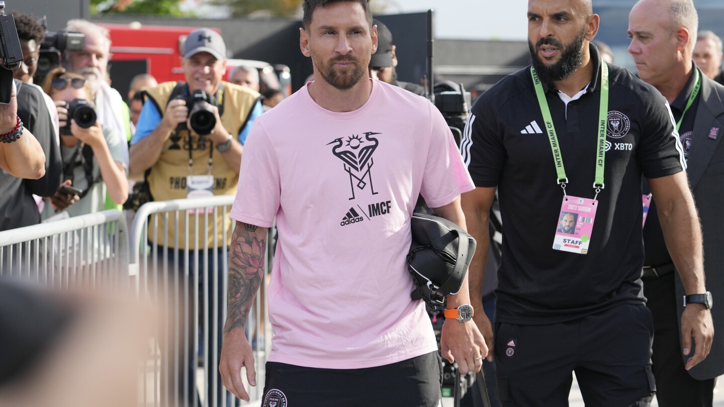 Lionel Messi set to make his Inter Miami debut in Leagues Cup opener against Cruz Azul | AP News