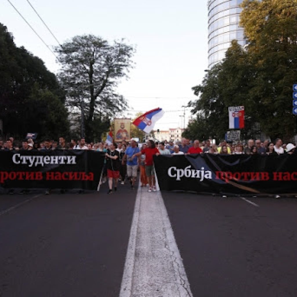 Završen 12. protest ‘Srbija protiv nasilja’: Umesto da nas štiti, država nas proganja