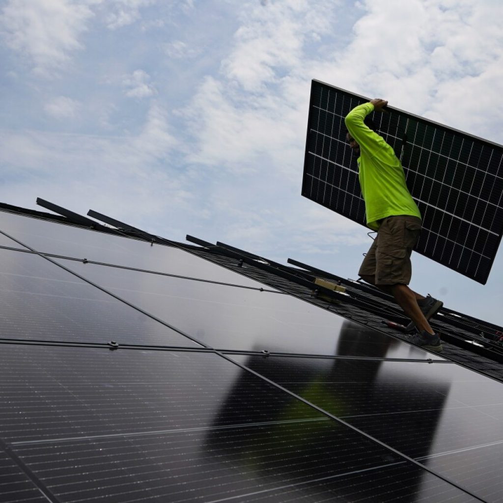 One year old, US climate law is already turbocharging clean energy technology | AP News