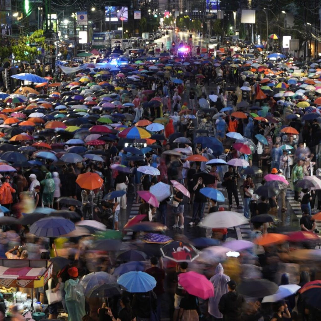 Protesters in the Thai capital calls on senators to approve vote winners’ choice for prime minister | AP News