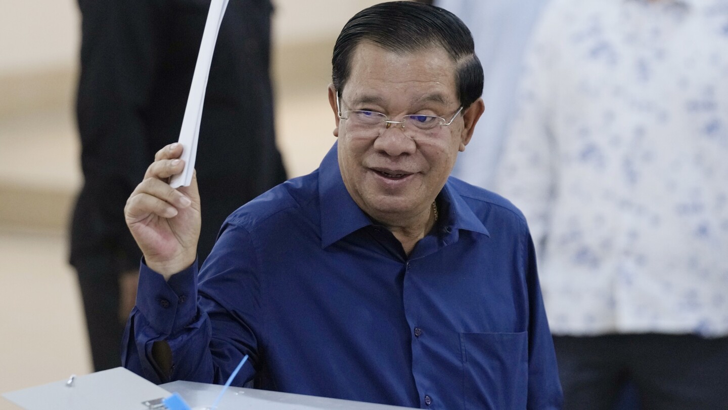 Cambodian Prime Minister Hun Sen says he will step down in 3 weeks and his son will succeed him | AP News