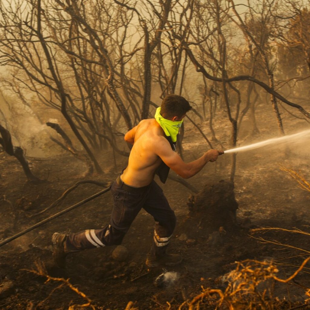 Deadly wildfires in Greece and other European countries destroy homes and threaten nature reserves | AP News