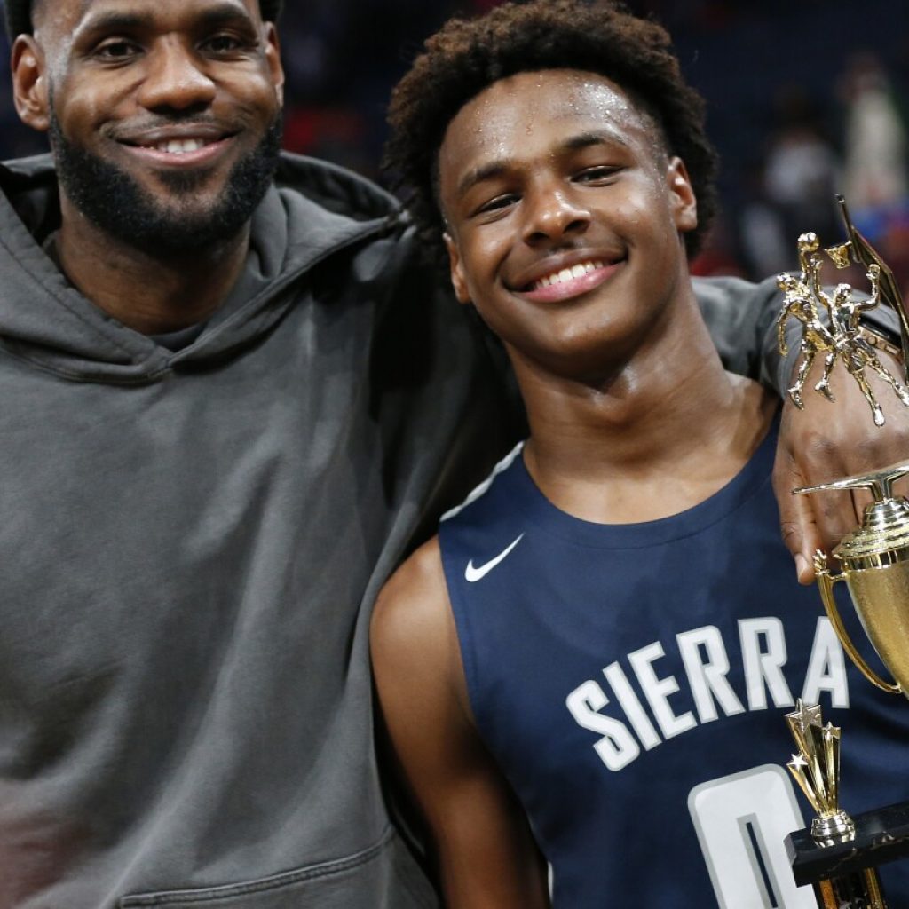 LeBron James sends thanks, says family is ‘safe and healthy’ after Bronny’s cardiac arrest | AP News