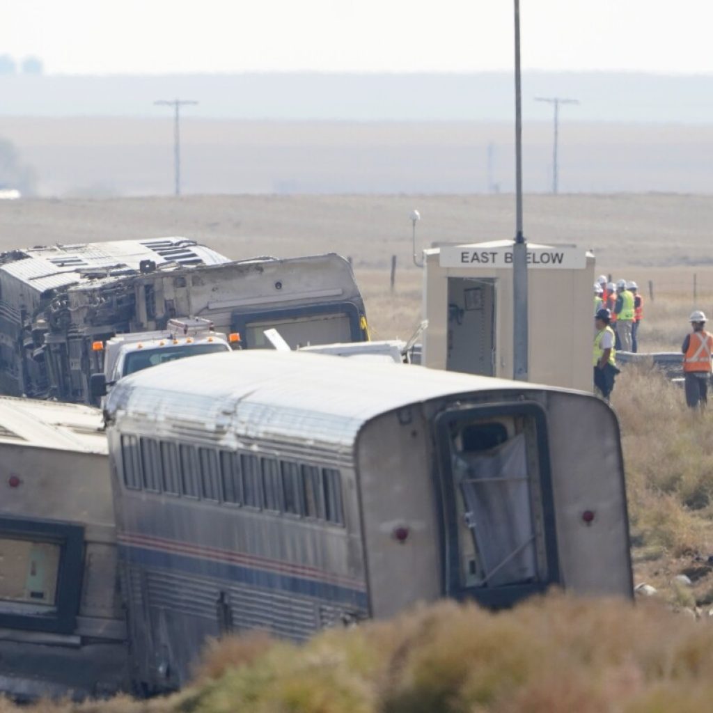 Montana train derailment report renews calls for automated systems to detect track problems | AP News