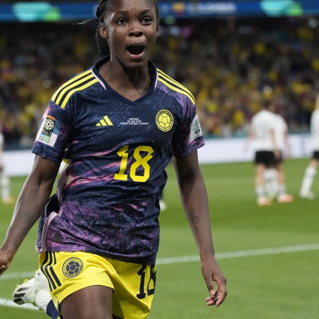 Late Vanegas goal seals Colombia’s 2-1 upset win over Germany at the Women’s World Cup. | AP News