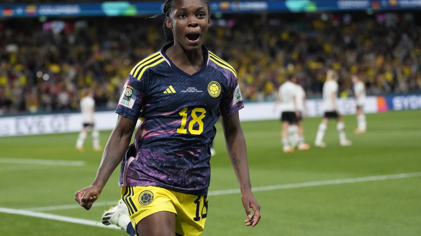 Late Vanegas goal seals Colombia’s 2-1 upset win over Germany at the Women’s World Cup. | AP News