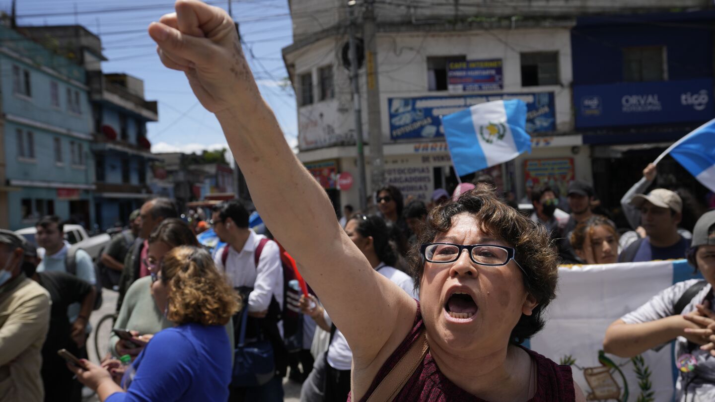 A wave of political turbulence is rolling through Guatemala and other Central American countries | AP News