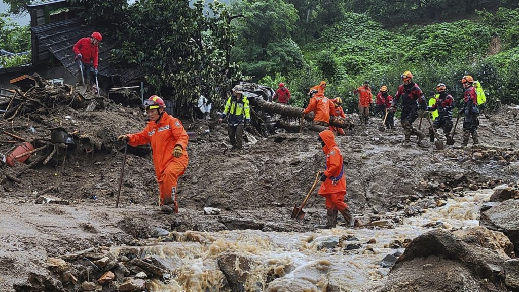 Torrential rains in South Korea kill at least 7 in landslides and floods | AP News