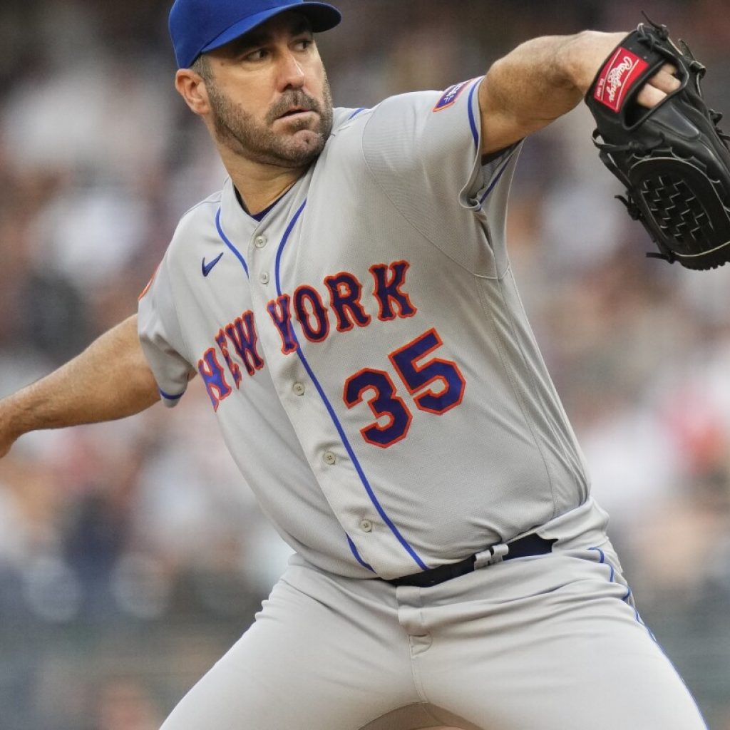 The Mets are trading Justin Verlander to the Astros, AP source says | AP News