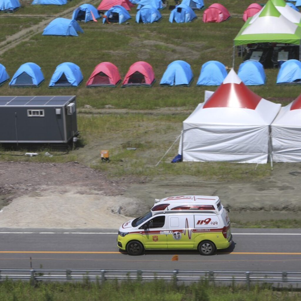 83 attendees at the World Scout Jamboree treated for heat-related illnesses in South Korea | AP News