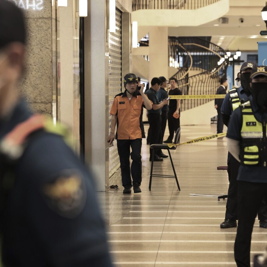 13 injured in South Korea when a man rams a car onto a sidewalk, stabs pedestrians | AP News