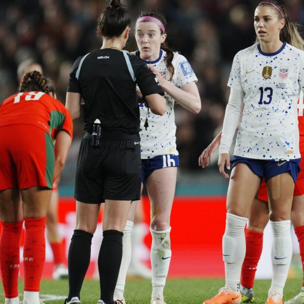 Underwhelming U.S. team slumps into Women’s World Cup knockout game against familiar foe | AP News