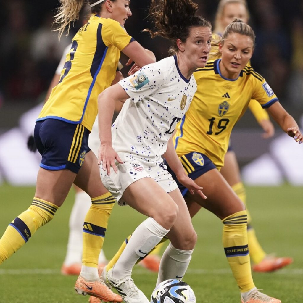 US and Sweden meet again in a Women’s World Cup match that will eliminate either Rapinoe or Seger | AP News