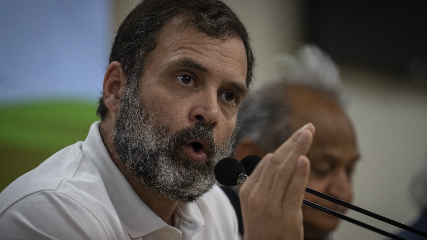 Rahul Gandhi, Indian opposition leader, reinstated as lawmaker days after top court’s order | AP News