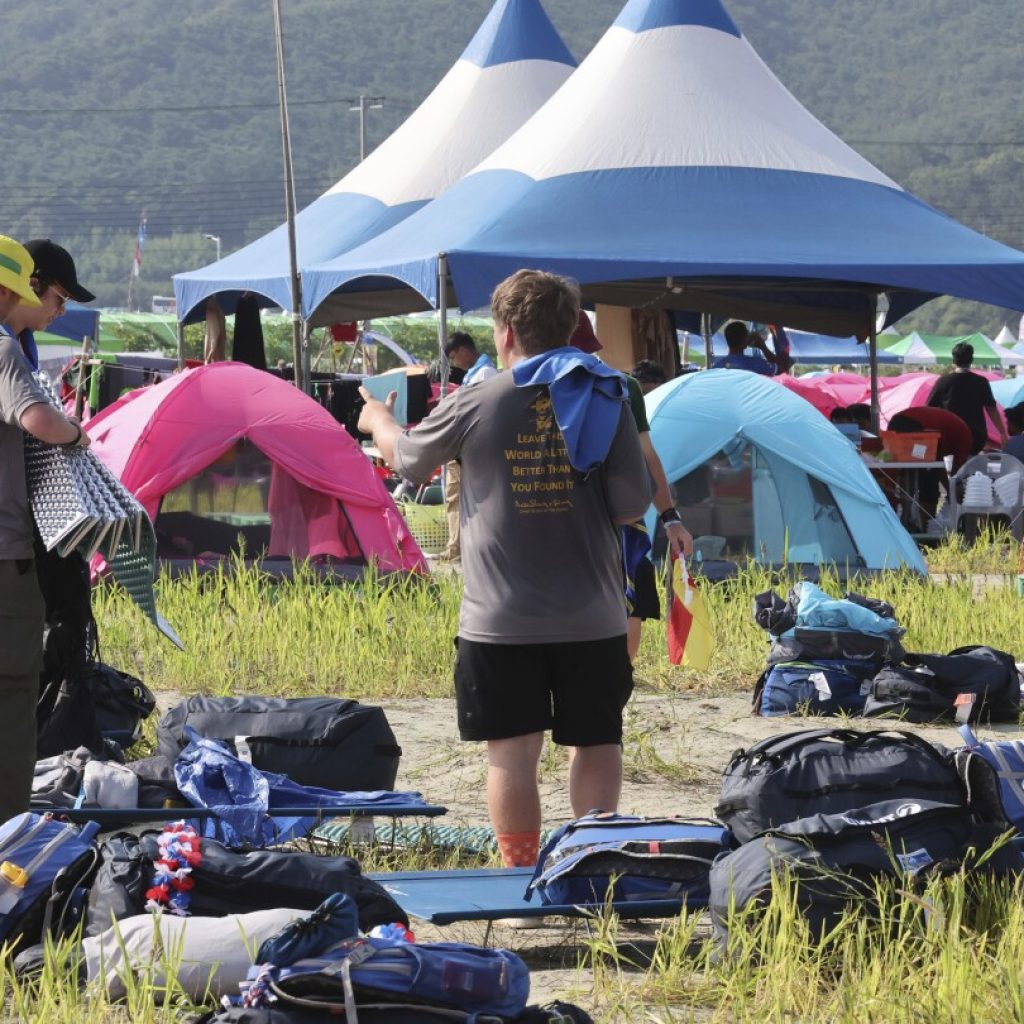 Storm Khanun forces thousands of young scouts to leave South Korean world jamboree
 | AP News