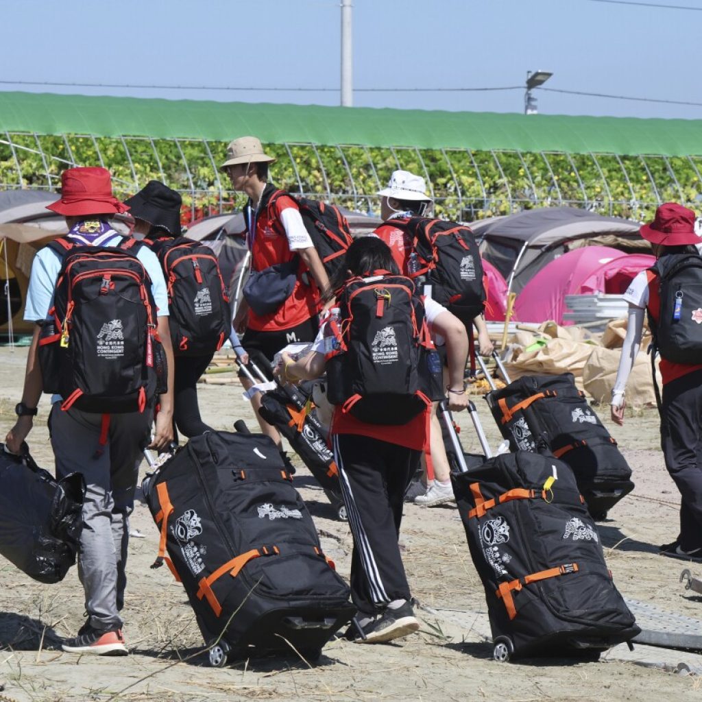 South Korea begins evacuating thousands of global Scouts from its coast as a tropical storm nears | AP News