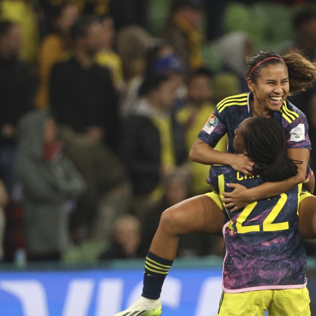 Usme leads Colombia to a 1-0 win over Jamaica and a spot in the Women’s World Cup quarterfinals | AP News