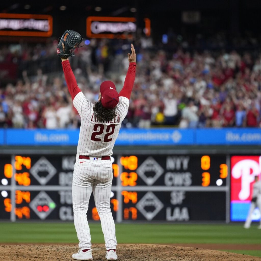 Michael Lorenzen throws 14th no-hitter in Phillies history in 7-0 victory over Nationals | AP News