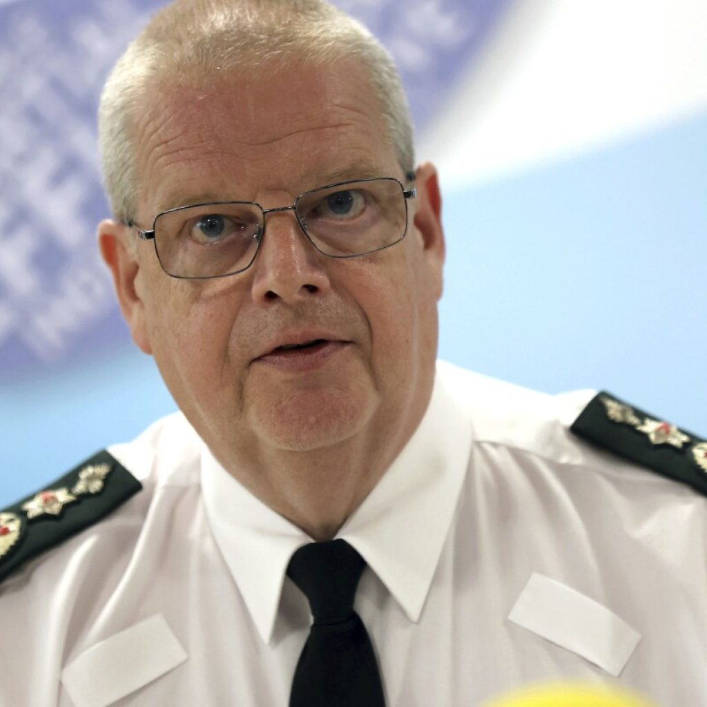 Northern Ireland’s top police officer apologizes for ‘industrial scale’ data breach | AP News