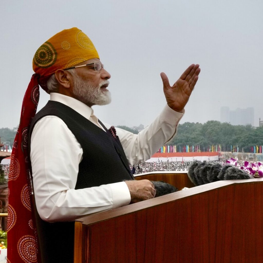 Modi says India’s economy will be among the top three in the world within five years | AP News