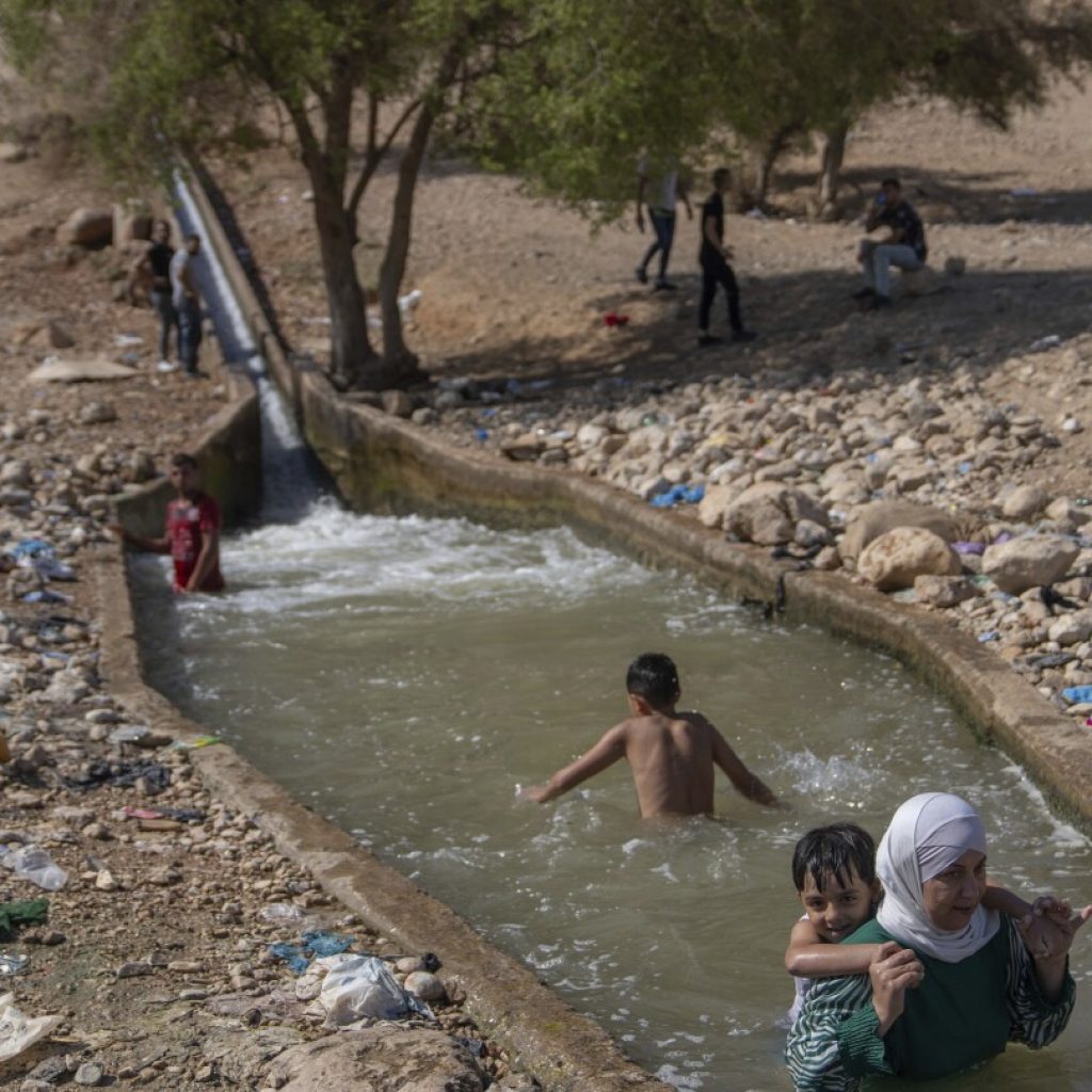 As Israeli settlements thrive, Palestinian taps run dry. The water crisis reflects a broader battle | AP News