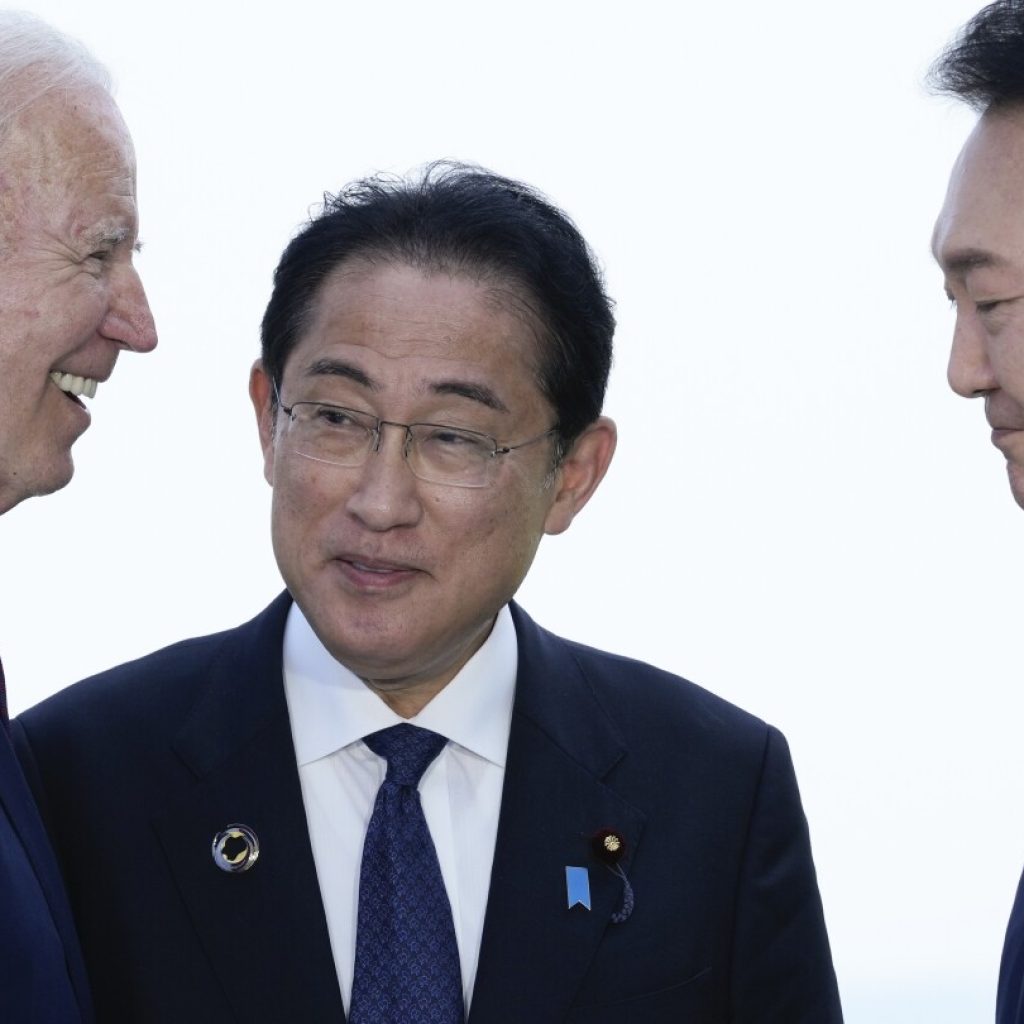 At Camp David, Biden aims to nudge Japan and South Korea toward greater unity in complicated Pacific | AP News