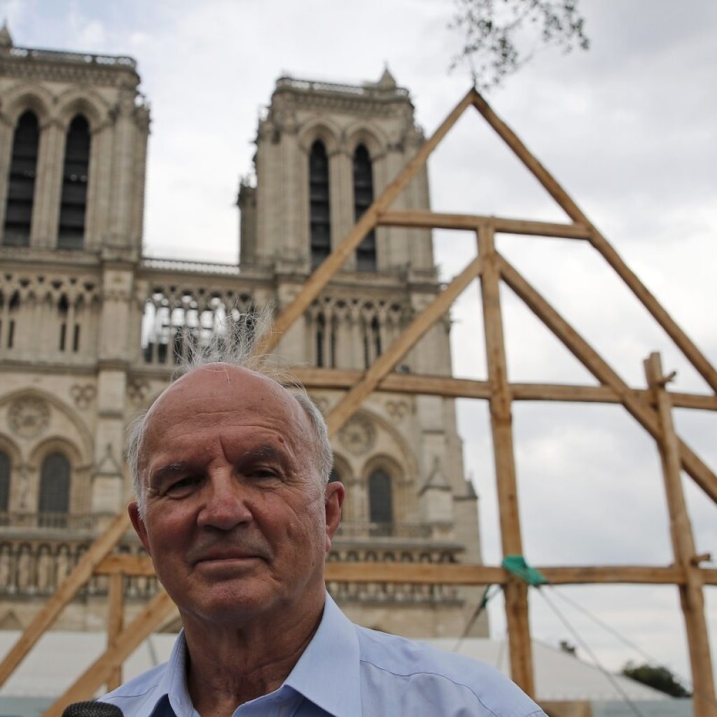 French general overseeing restoration of Notre Dame Cathedral, Jean-Louis Georgelin, dies at 74 | AP News