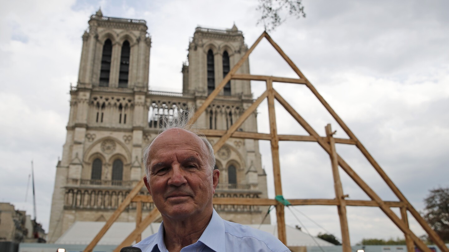 French general overseeing restoration of Notre Dame Cathedral, Jean-Louis Georgelin, dies at 74 | AP News