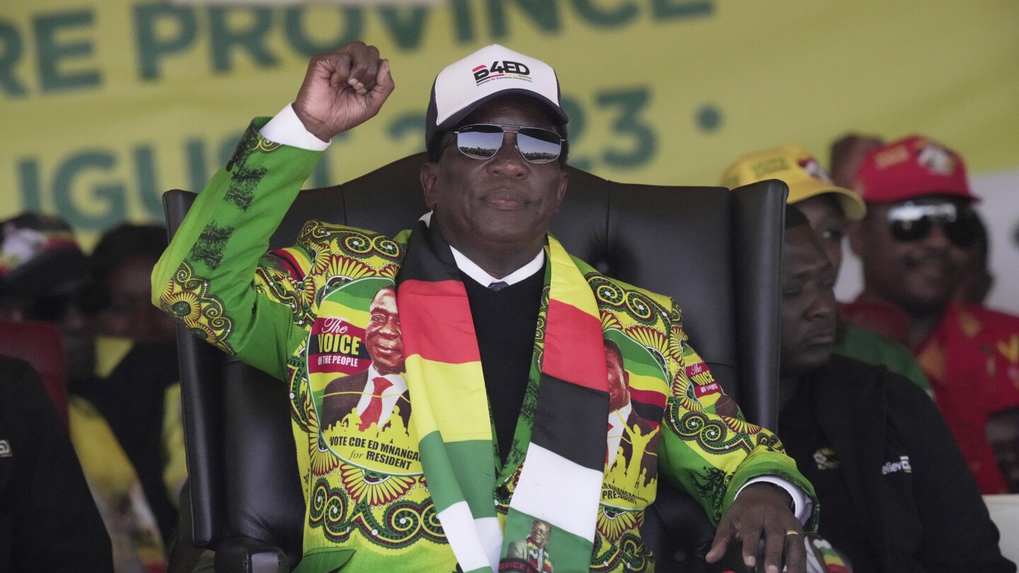 Zimbabwe’s president, a former guerrilla fighter known as ‘the crocodile,’ is seeking reelection | AP News