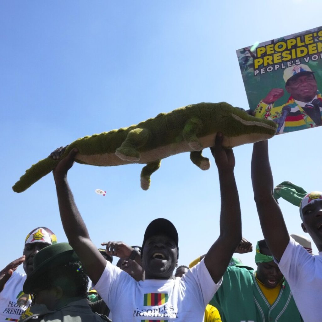 Polls open in Zimbabwe as the president known as ‘the crocodile’ seeks a second and final term | AP News