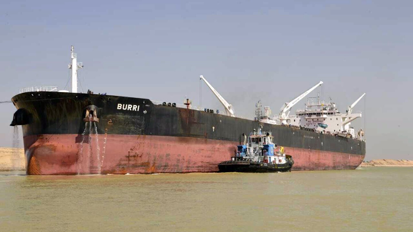 Two tankers have collided in Egypt’s Suez Canal, disrupting traffic in the vital waterway | AP News