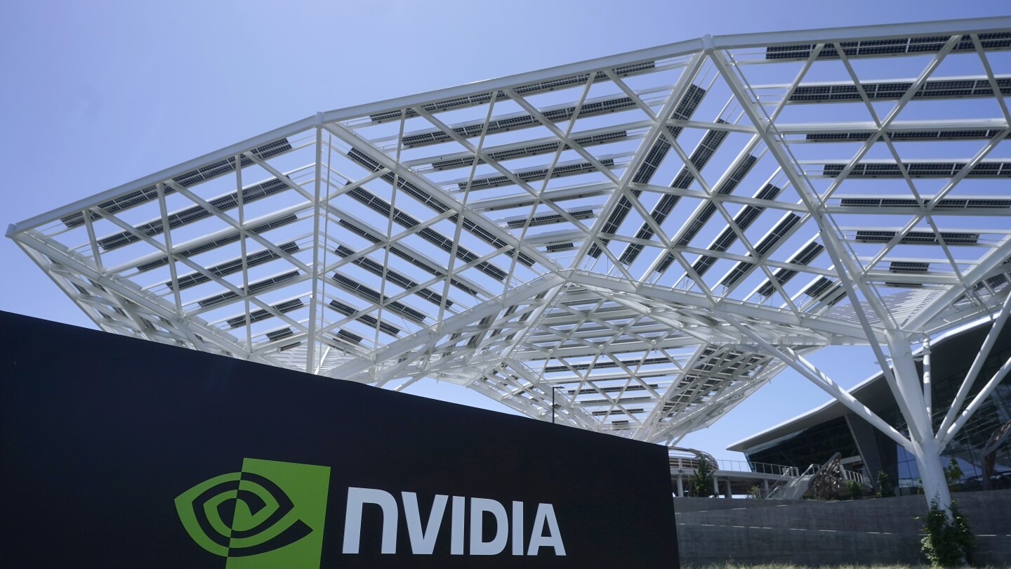 Nvidia’s rising star gets even brighter with another stellar quarter propelled by sales of AI chips | AP News