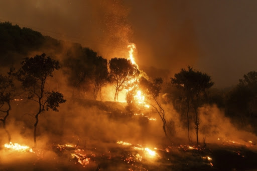 Desetine požara i danas u Grčkoj, u predgrađima Atine i Aleksandrupolisa van kontrole