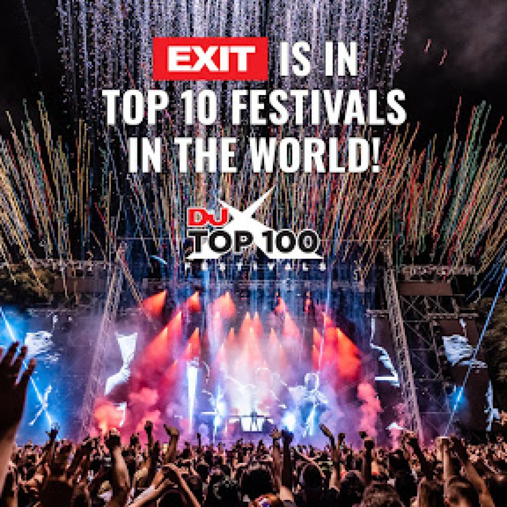 EXIT izglasan u top 10 festivala sveta!