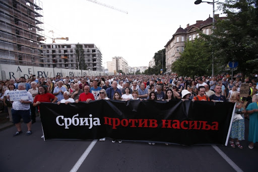 U Beogradu 17. protest – Srbija protiv nasilja , a SEOS, zbog zakona, najavio blokadu Gazele