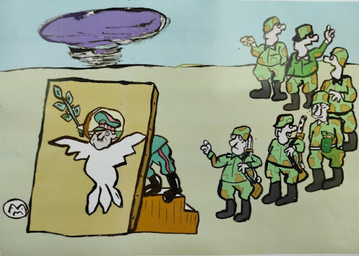 Gran pri ’Vesnik mira’ pripao karikaturisti iz Kragujevca Mileti Mići Miloradoviću