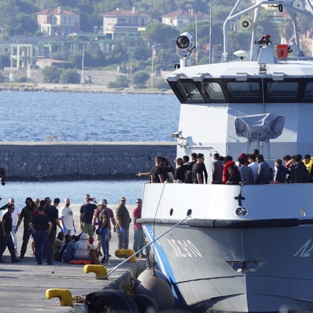 Migrant boat sinking off Greek island leaves 4 dead, 18 rescued | AP News