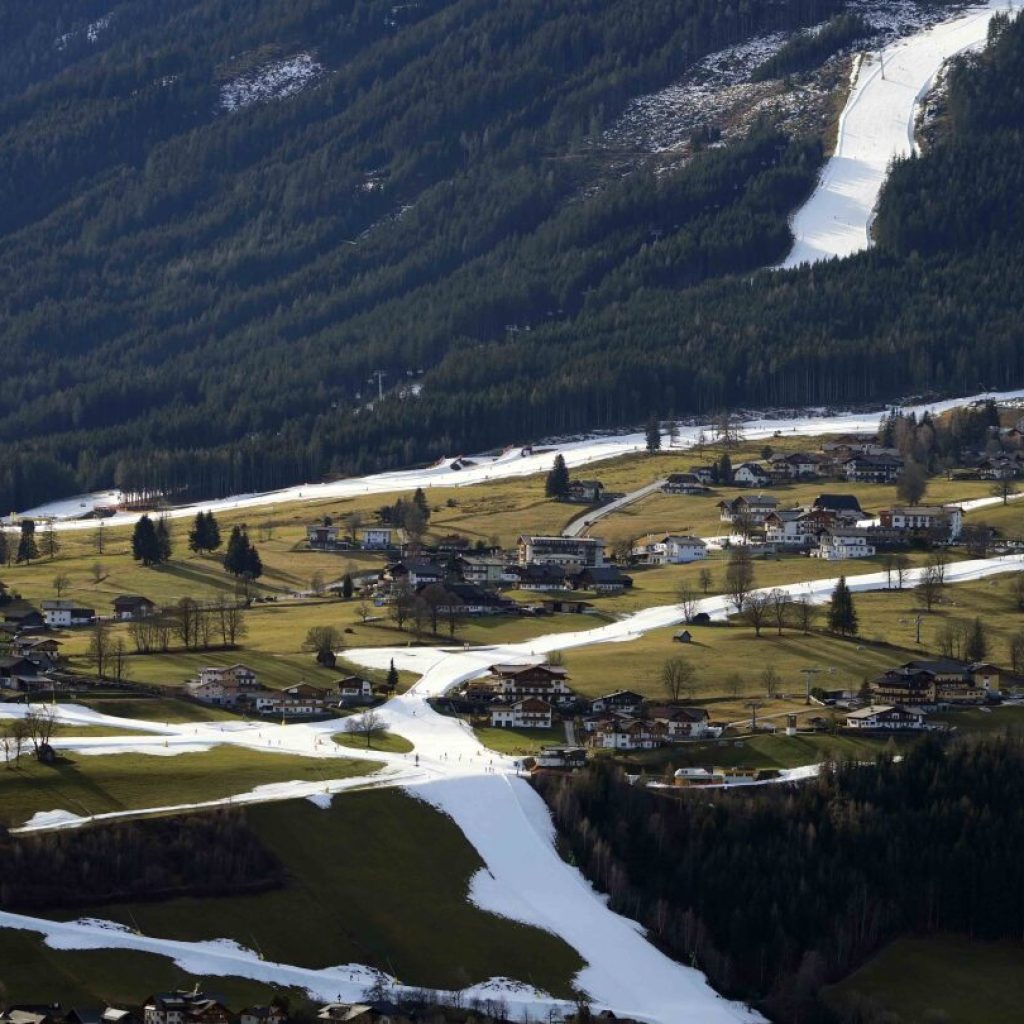 Study suggests global warming set to worsen snow shortages on Europe’s ski slopes | AP News