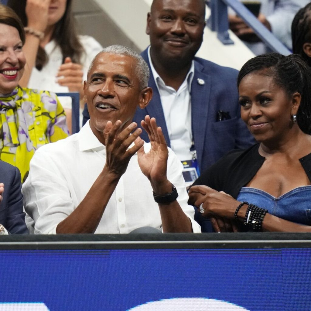 Barack and Michelle Obama saw Coco Gauff’s US Open win and met with her afterward | AP News