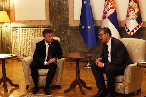 Lajčak danas u Beogradu sa Vučićem