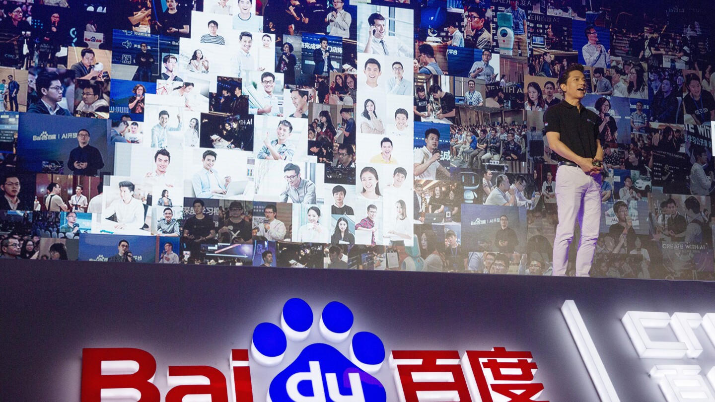 China’s Baidu makes AI chatbot Ernie Bot publicly available | AP News