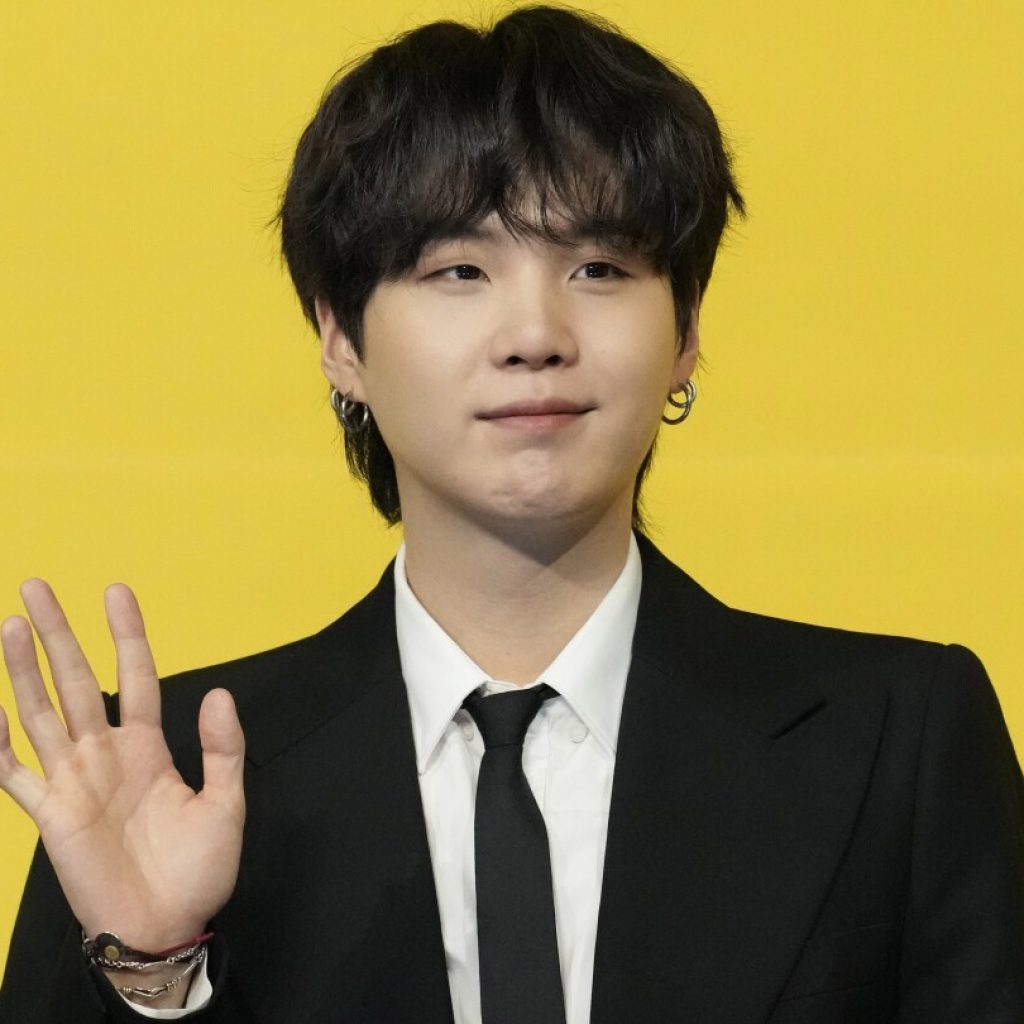 BTS member Suga begins alternative military service in South Korea | AP News